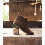 Low - boots minata chocolat
