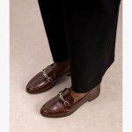 Mocassin ang�lique chocolat