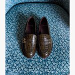 Mocassin anya vert