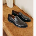 Mocassin olivier noir