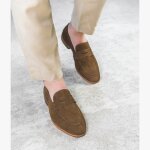 Mocassin pompeo kaki Mocassin pompeo kaki