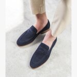 Mocassin pompeo marine Mocassin pompeo marine