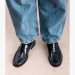 Mocassin romaric marine