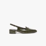 Mocassin slingback betsy vert