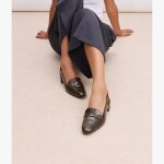 Mocassin slingback betsy vert
