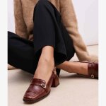 Mocassin slingback domitille
