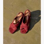 Sandale genny bordeaux