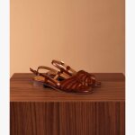 Sandale giliane camel