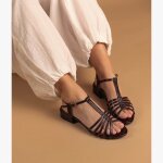 Sandale gladdie chocolat