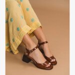 Sandale hansel cognac