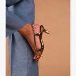 Sandale hermine dor�