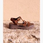 Sandale julia chocolat