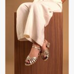 Sandale natacha platine