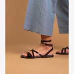 Sandale noa chocolat