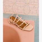 Sandale no�mie �cru