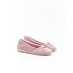 Ballerines compens�es en velours