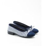 Ballerines motif pied de poule