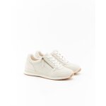 Baskets d�tail cuir emboss� amortyl