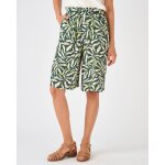 Bermuda cr�pon imprim� enfilable
