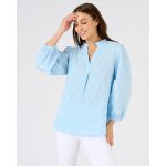 Blouse gaze pur coton brode