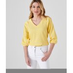 Blouse maille plisse imprime