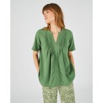 Blouse à plis et macramé Blouse à plis et macramé