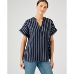 Blouse raye gaze de coton