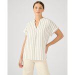 Blouse raye gaze de coton