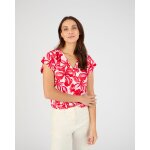 Blouse � smocks en pure viscose