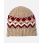 Bonnet thermolactyl maille chinée et jacquard Bonnet thermolactyl maille chinée et jacquard