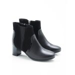 Boots avec jeu de mati�re