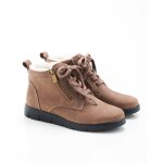 Bottillons zipp�s � lacets thermolactyl