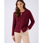 Cardigan maille perl�e m�lange alpaga