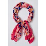Foulard pure soie imprim