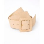 Ceinture en croûte de cuir suédé Ceinture en croûte de cuir suédé