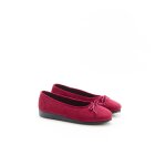 Chaussons aspect velours