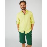 Chemise ample coton / lin, manches longues
