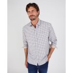 Chemise manches longues � petits carreaux