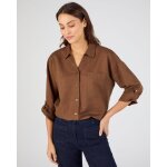 Chemise m�lange lin et coton