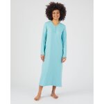 Chemise de nuit maille interlock côtelée douce et souple Chemise de nuit maille interlock côtelée douce et souple