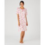 Chemise de nuit maille jersey graphique pur coton peigné Chemise de nuit maille jersey graphique pur coton peigné