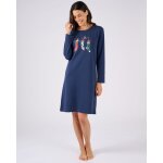 Chemise de nuit de noël en maille jersey pur coton peigné Chemise de nuit de noël en maille jersey pur coton peigné