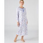 Chemise de nuit en pur coton peign