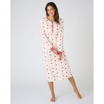 Chemise de nuit thermolactyl col boutonn�