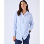 Chemise ray�e en popeline