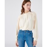 Chemisier fibres pure viscose lenzing(tm) ecovero(tm), smocks et volants