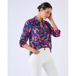 Chemisier maille fluide viscose stretch