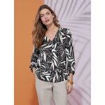 Chemisier tissu crpe pure viscose