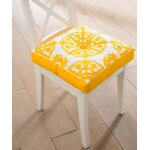 Coussin de sol avec broderies mosa�ques