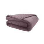 Couvre - lit matelass� velours